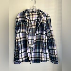 Alpine Design flannel button down ladies small